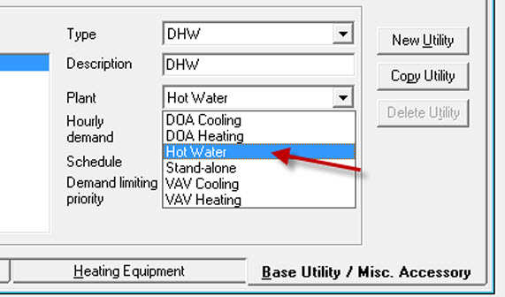 How do I model a domestic hot water (DHW) heater?
