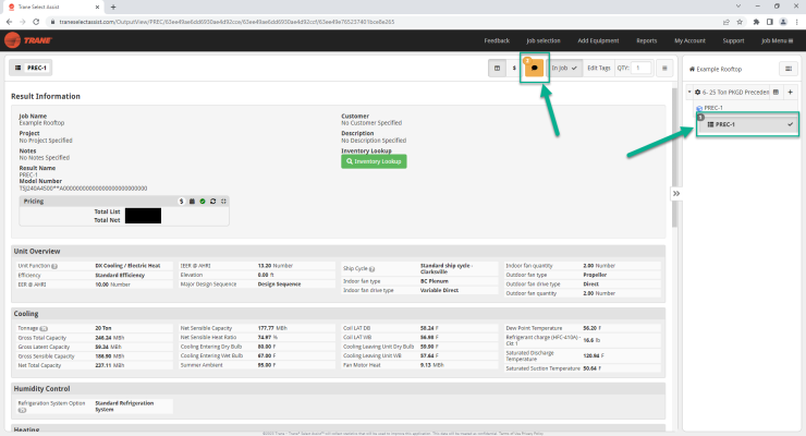 Creating Equipment Curves from Trane Select Assist