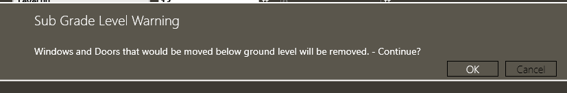 Change Ground Level