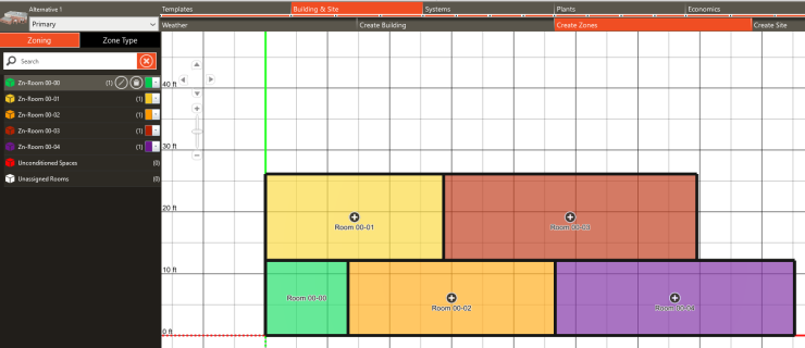Modeling Multiple Identical Zone Level Systems to a Project