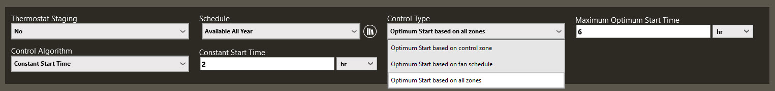 Optimum Start